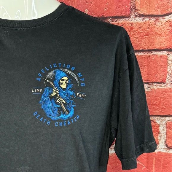 Affliction Men's Short Sleeve Graphic T-shirt -Size: XL/2XL- NWT - Picture 4 of 11